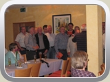 Singen mit einigen Sangesfreunden aus Lichtenau